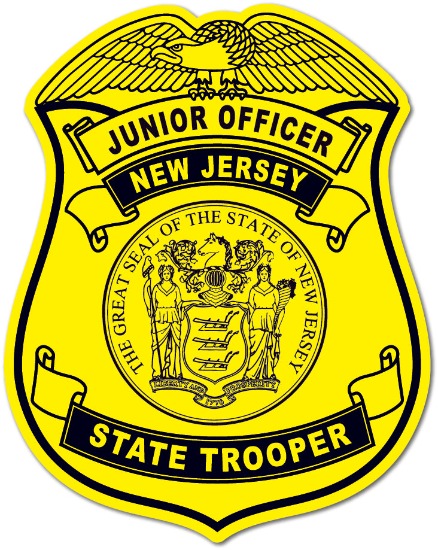 State Police Badge Stickers (Item #602)