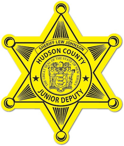 Junior Deputy Sheriff Star Stickers (Item #207)